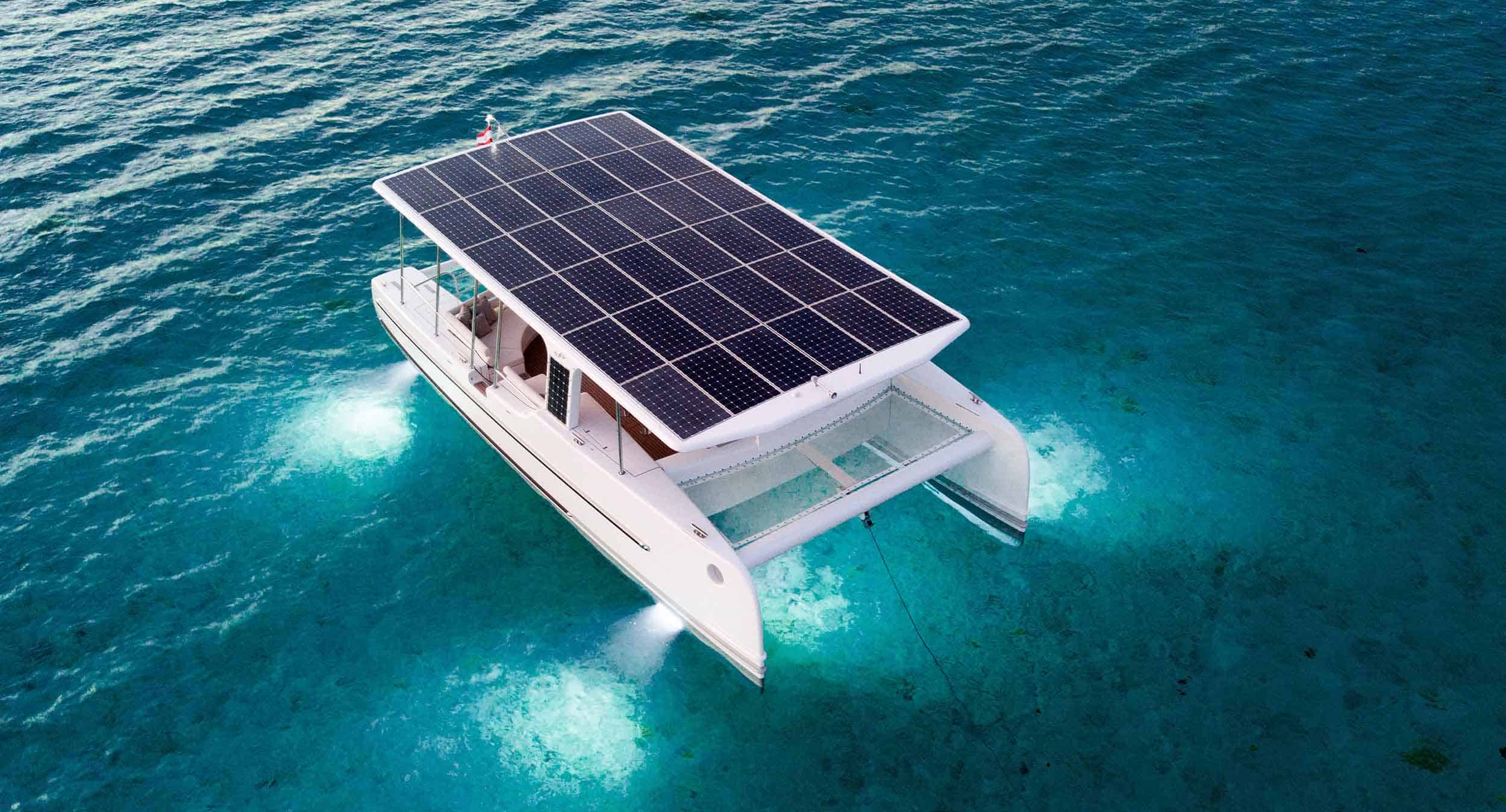 solar electric yacht